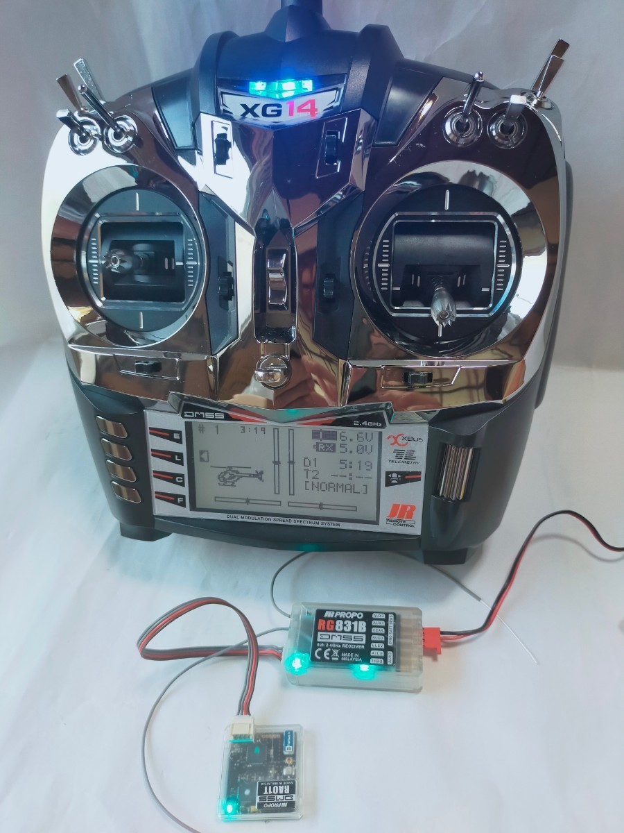 JR PROPO 送信機 XG8 受信機 RG831B+RA01T JR PROPO 送信機 XG8 受信機