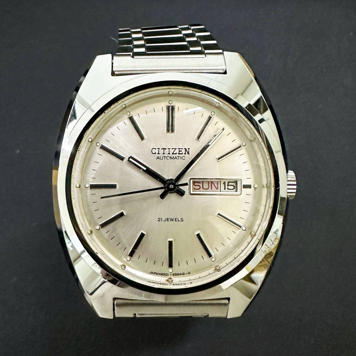 稼働品 シチズン セブンスター 4-650492 T GN-3-S CITIZEN SEVEN STAR
