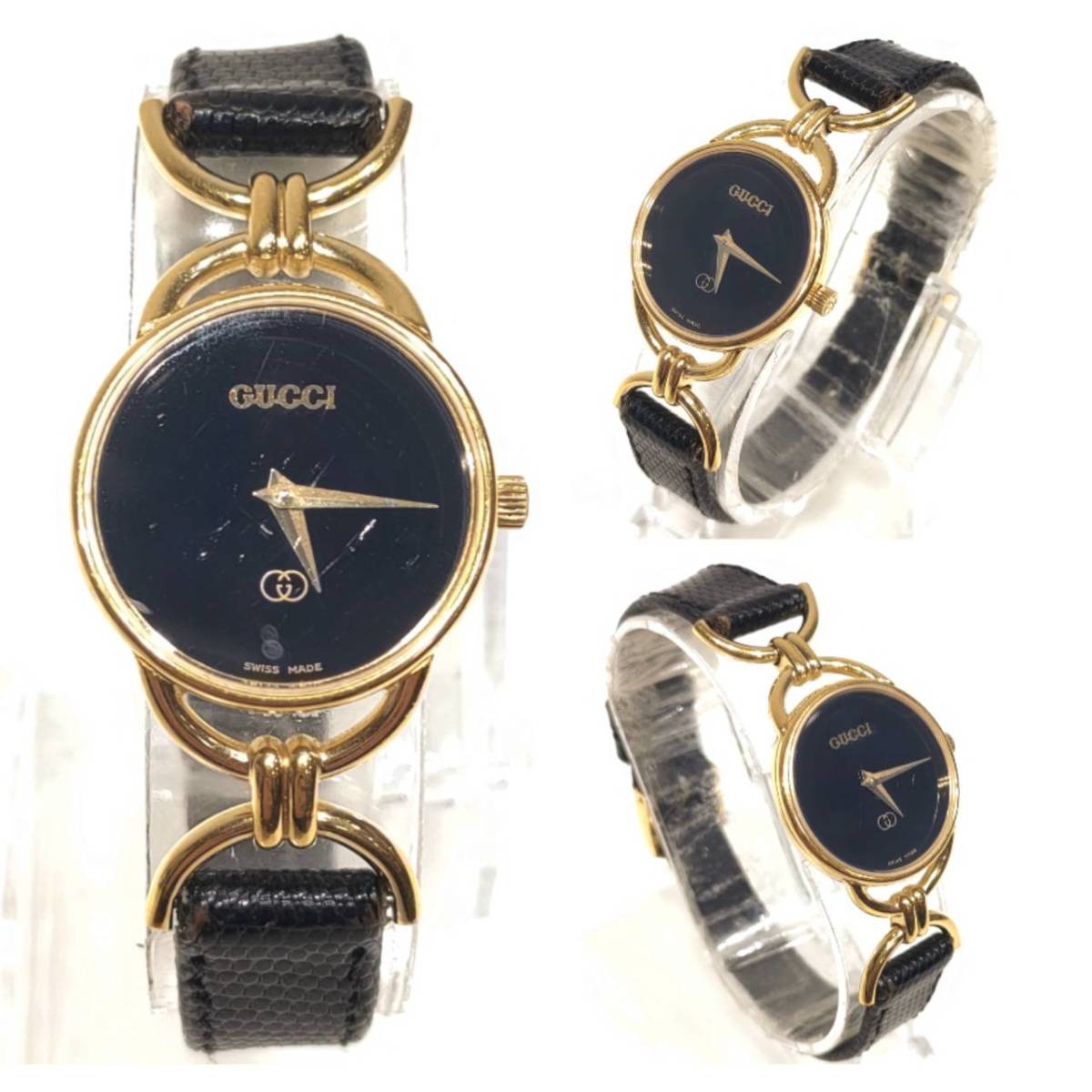 1円 ◇稼働品 GUCCI グッチ レディース腕時計 ブレスウォッチ 3900L 