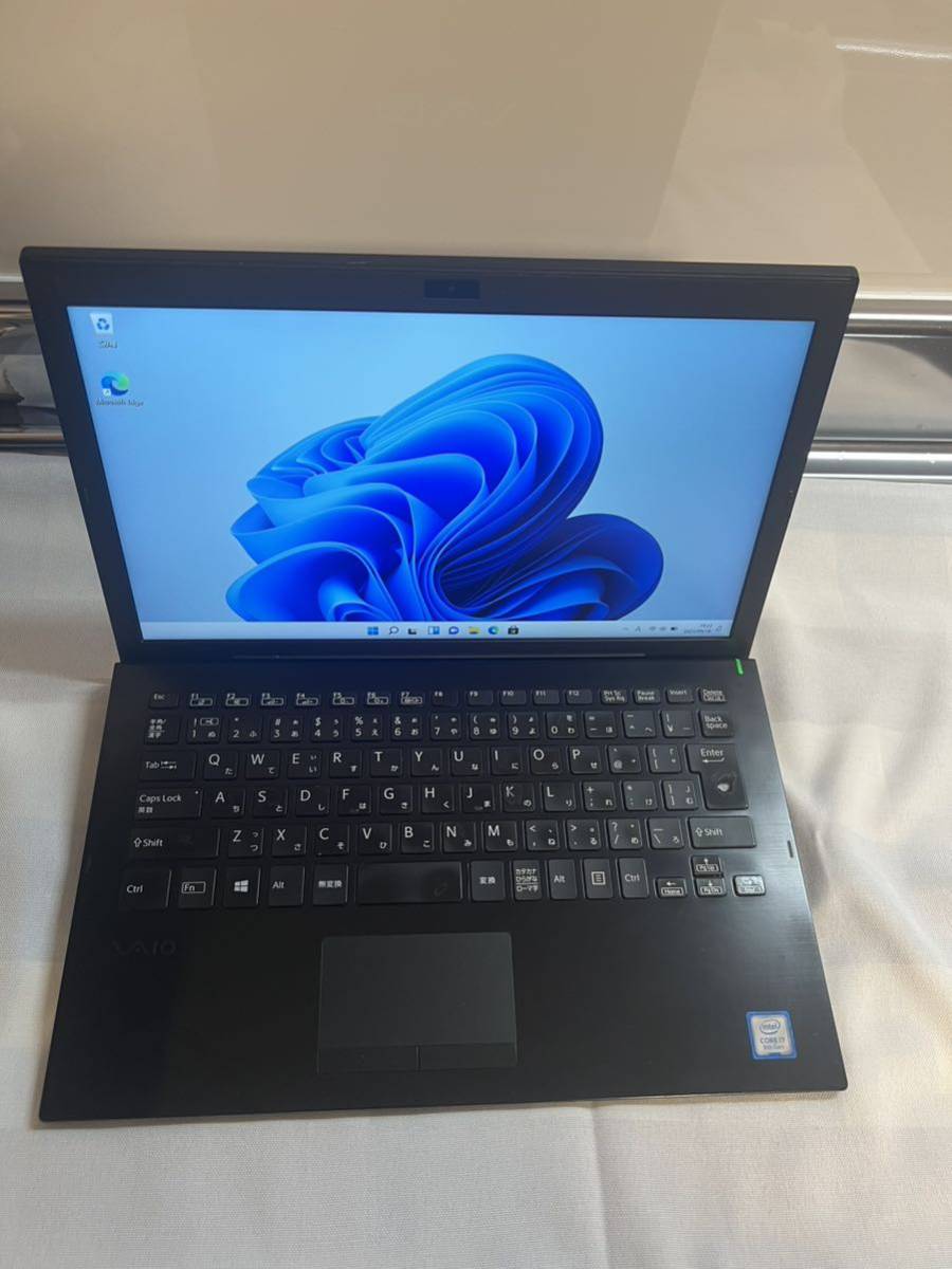 SONY ノートパソコン 第8世代 Core i7 CPU1.80GHz メモリ8GB 高速 SSD256GB