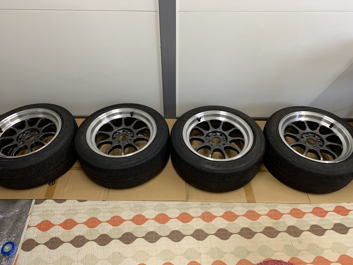 希少絶版　RAYS GRAM LIGHTS 57V 15インチ 7.5J＋25 PCD100 4穴　レイズ　グラムライツ　ボルクレーシング　TE37