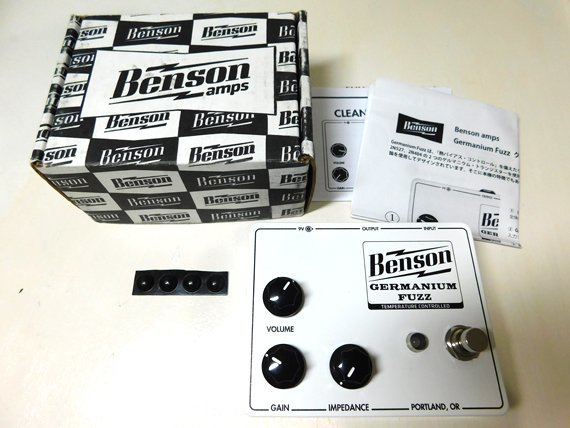 Benson Amps Germanium GERMANIUM BENSON ) ベンソンアンプ BOOST