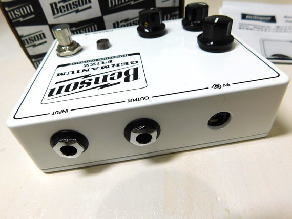 Benson Amps Germanium GERMANIUM BENSON ) ベンソンアンプ BOOST