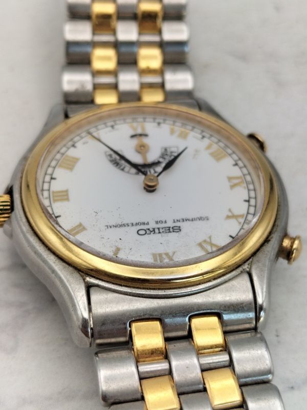 セイコー SEIKO EQUIPMENT FOR PROFESSIONAL 8M11 6000 男性用 腕時計 