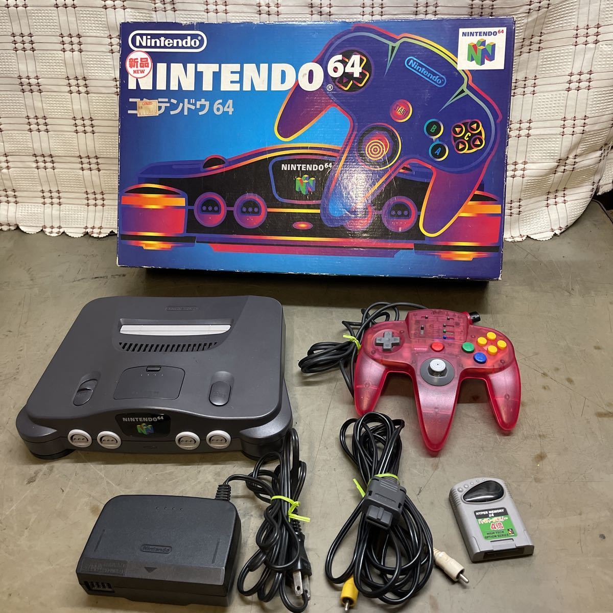 NINTENDO/任天堂 ニンテンドウ64 本体 NUS-001(JPN) ブラック ゲーム機