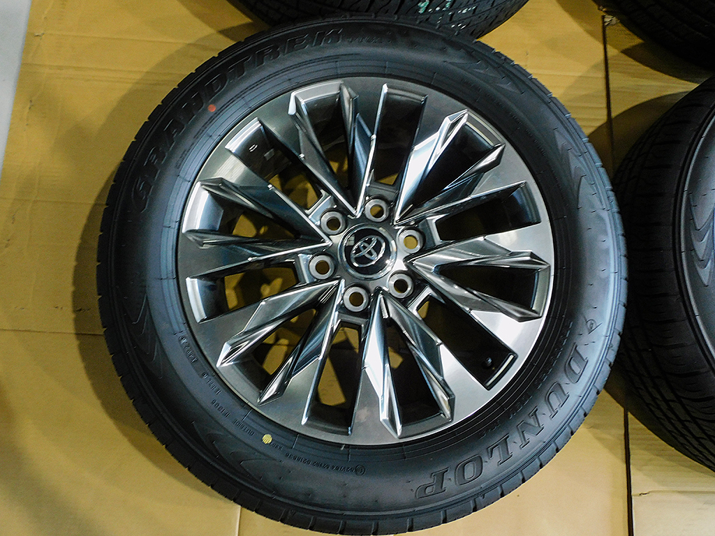 3点おまとめ 現行 ランドクルーザー300 ZX 純正ホイール 20x8J INSET60 6穴 PCD