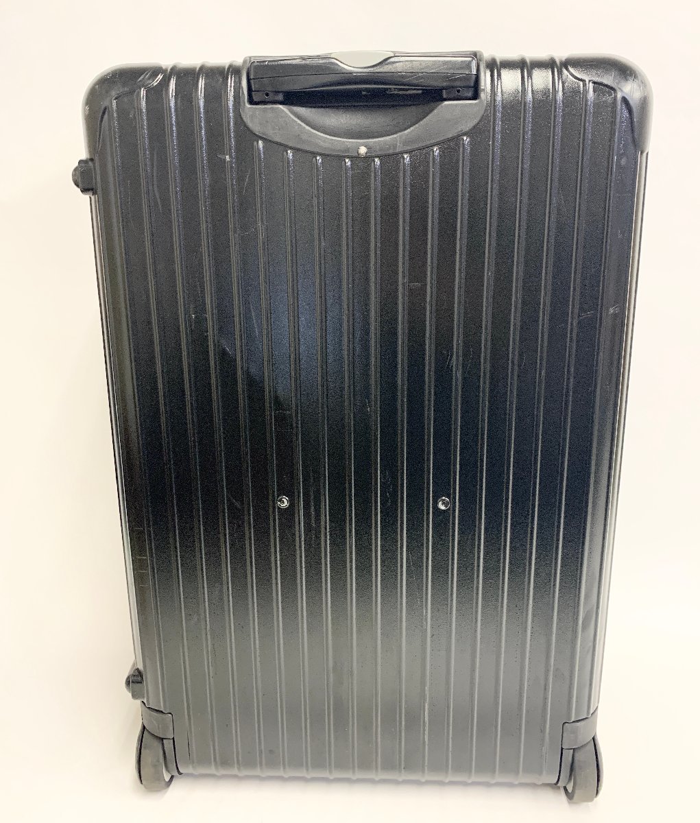 RIMOWA リモア キャリーケース スーツケース 2輪 ブラック 傷有 鍵番号