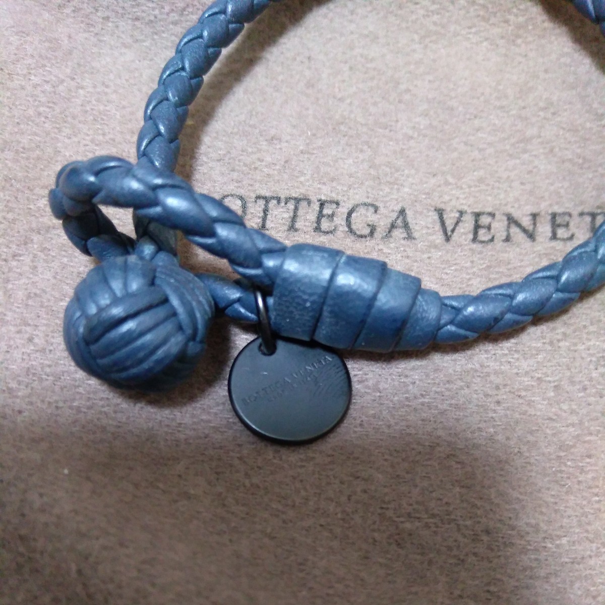 1【超美品 極少品】ボッテガヴェネタ BOTTEGA VENETA ブレスレット