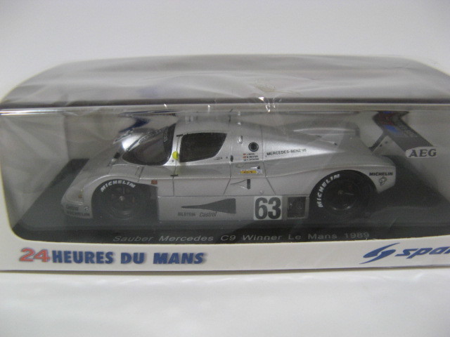 未使用】スパーク 1/43 ザウバー・メルセデス C9 ウィナー ル・マン