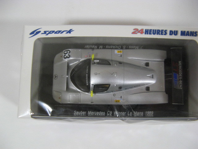 スパーク ザウバー メルセデス #62 Mans - 【未使用】スパーク 1/43