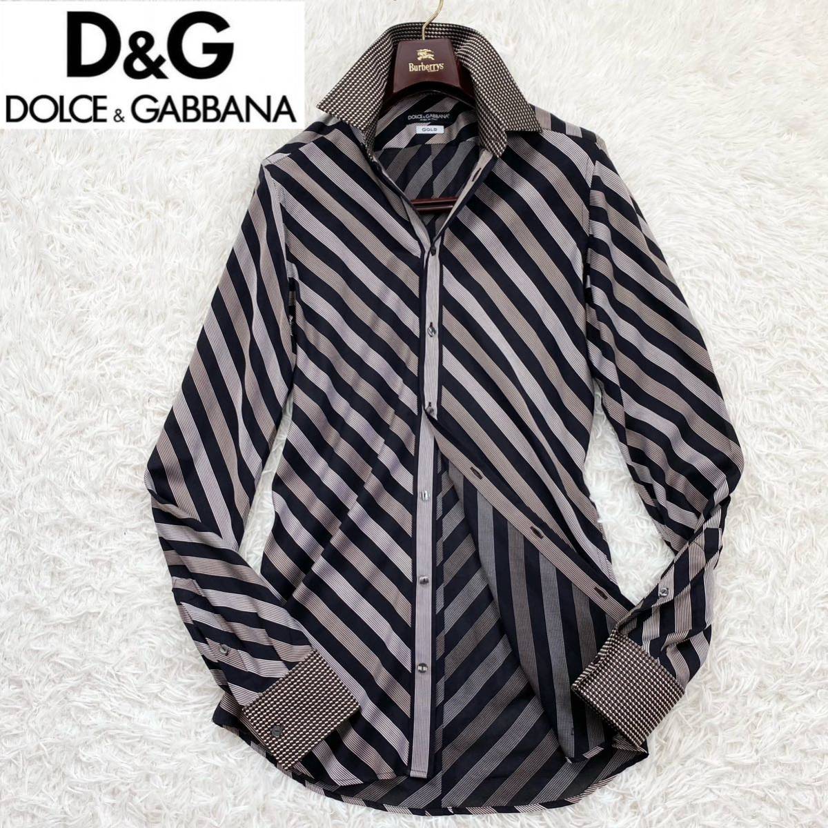 ☆最高級 シルク【ほぼ未使用】定価25万♪☆DOLCE&GABBANA【圧倒的存在 