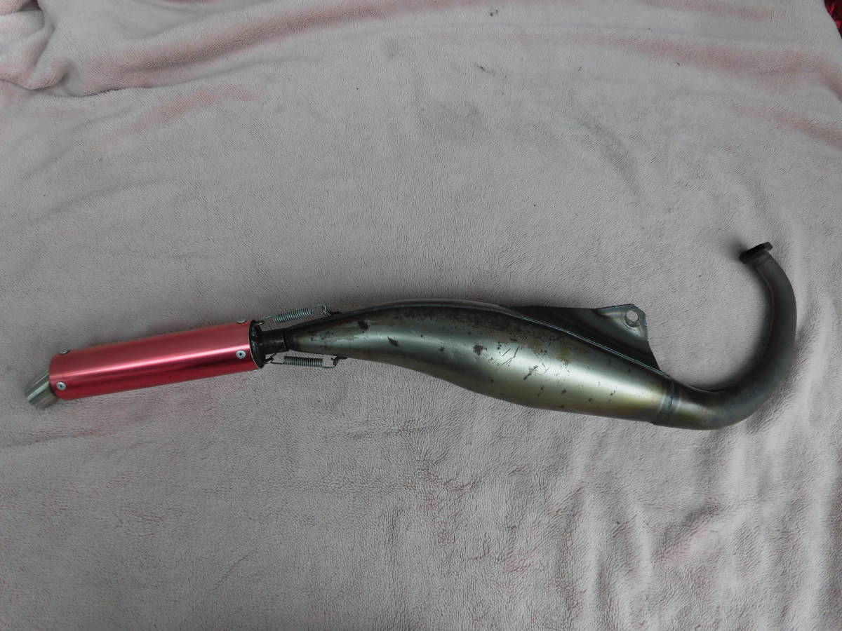 9369B◎チャンバー 社外品 バイク ホンダ ライブディオ HONDA Live Dio◎中古