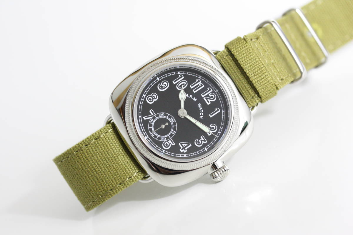 世界各国の 大量まとめセット M.R.M WATCH 1930年代の復刻 クッションウォッチ ヴィンテージ 12時間