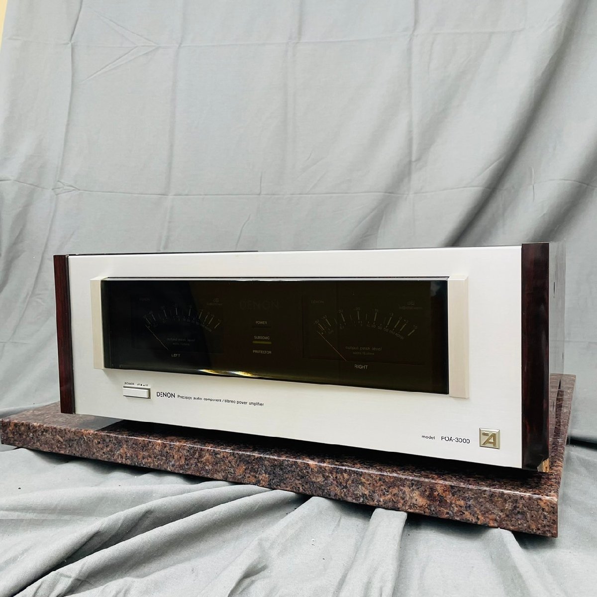 T2502□【ジャンク】DENON デノン POA-3000 パワーアンプ DENON パワー