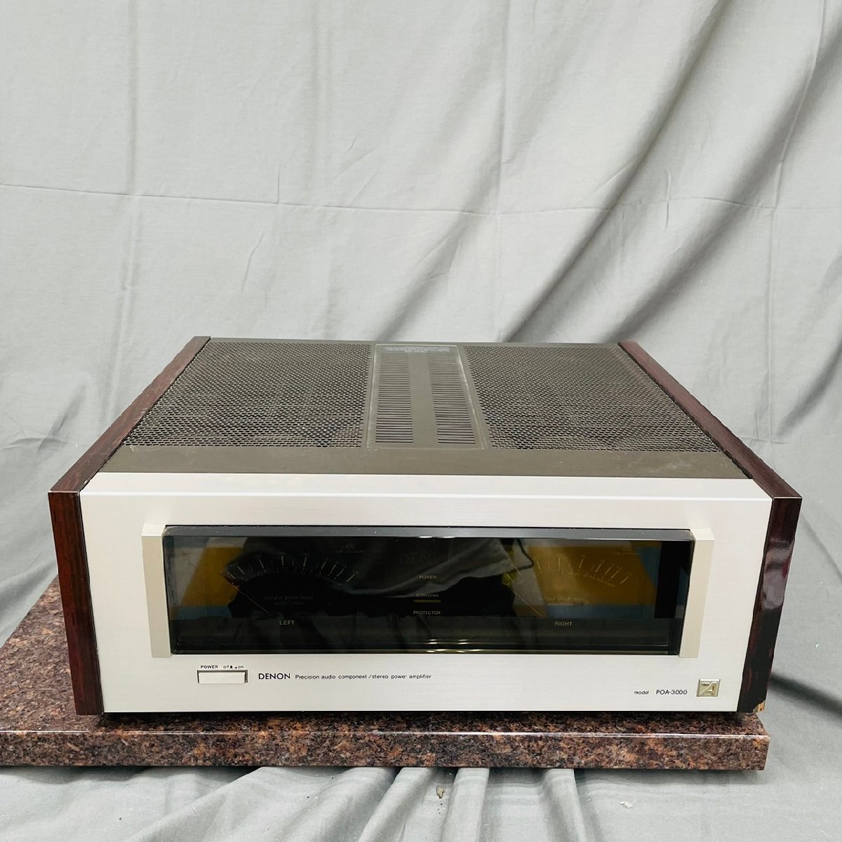T2502□【ジャンク】DENON デノン POA-3000 パワーアンプ DENON パワー