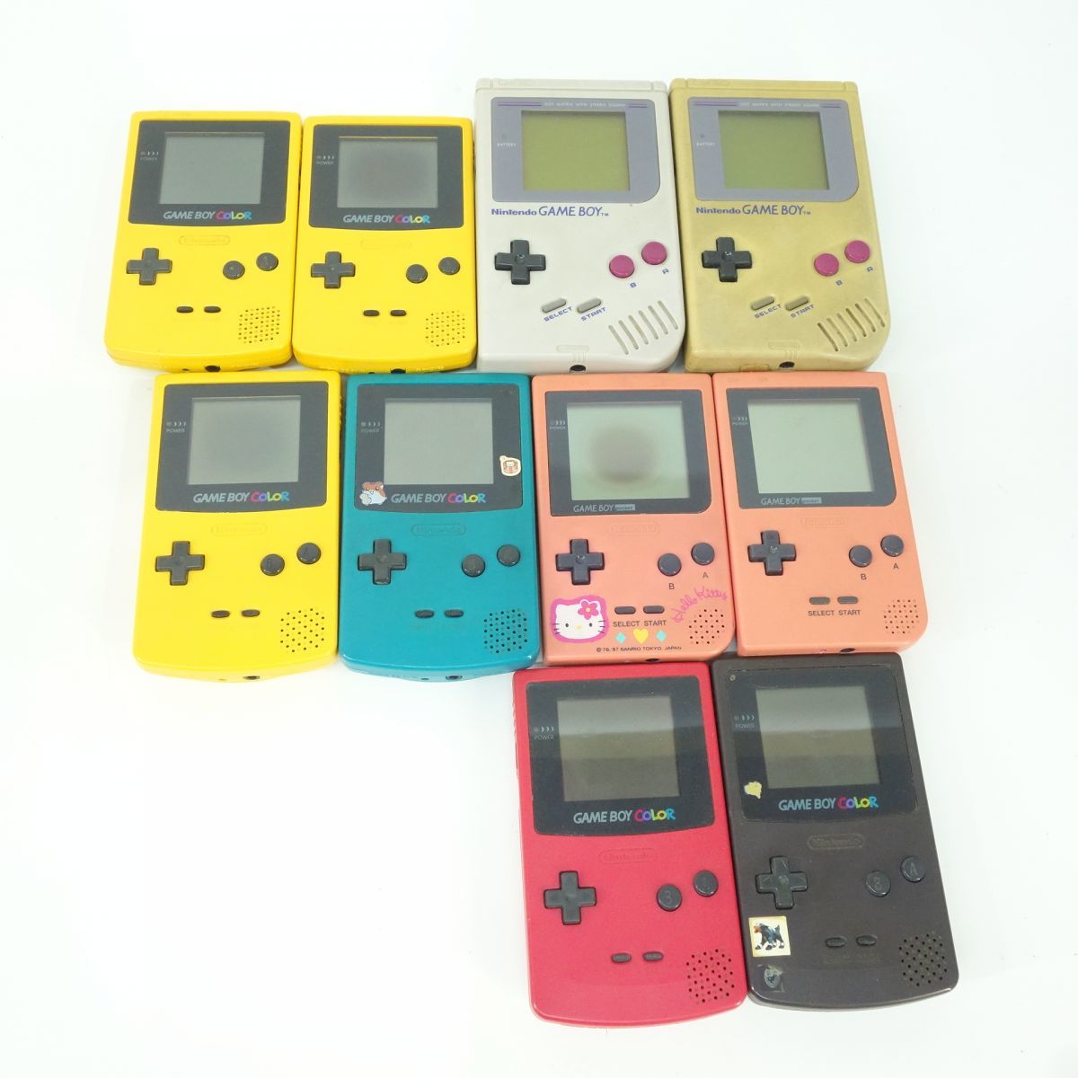 043 ゲームボーイ GB 本体のみ 初代 ポケット 等 10台セット ※ジャンク