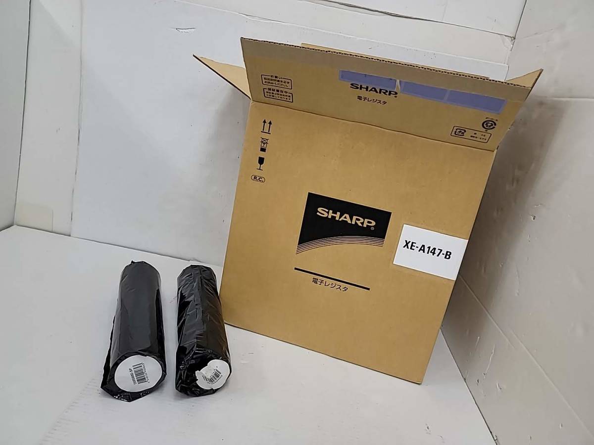 T103[12]61(電子レジスタ) 未使用 SHARP/シャープ 電子レジ XE-A147-B