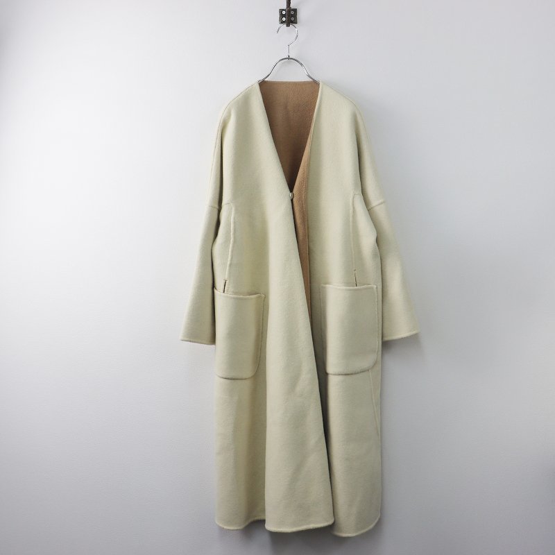 未使用 保管品 プランテーション Plantation ウール リバーシブル ノー  