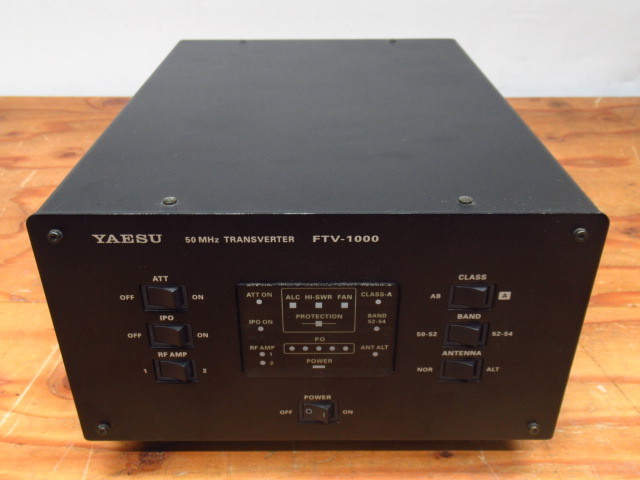 YAESU 八重洲無線 FTV-1000 TRANSVERTER トランスバータ 50MHz