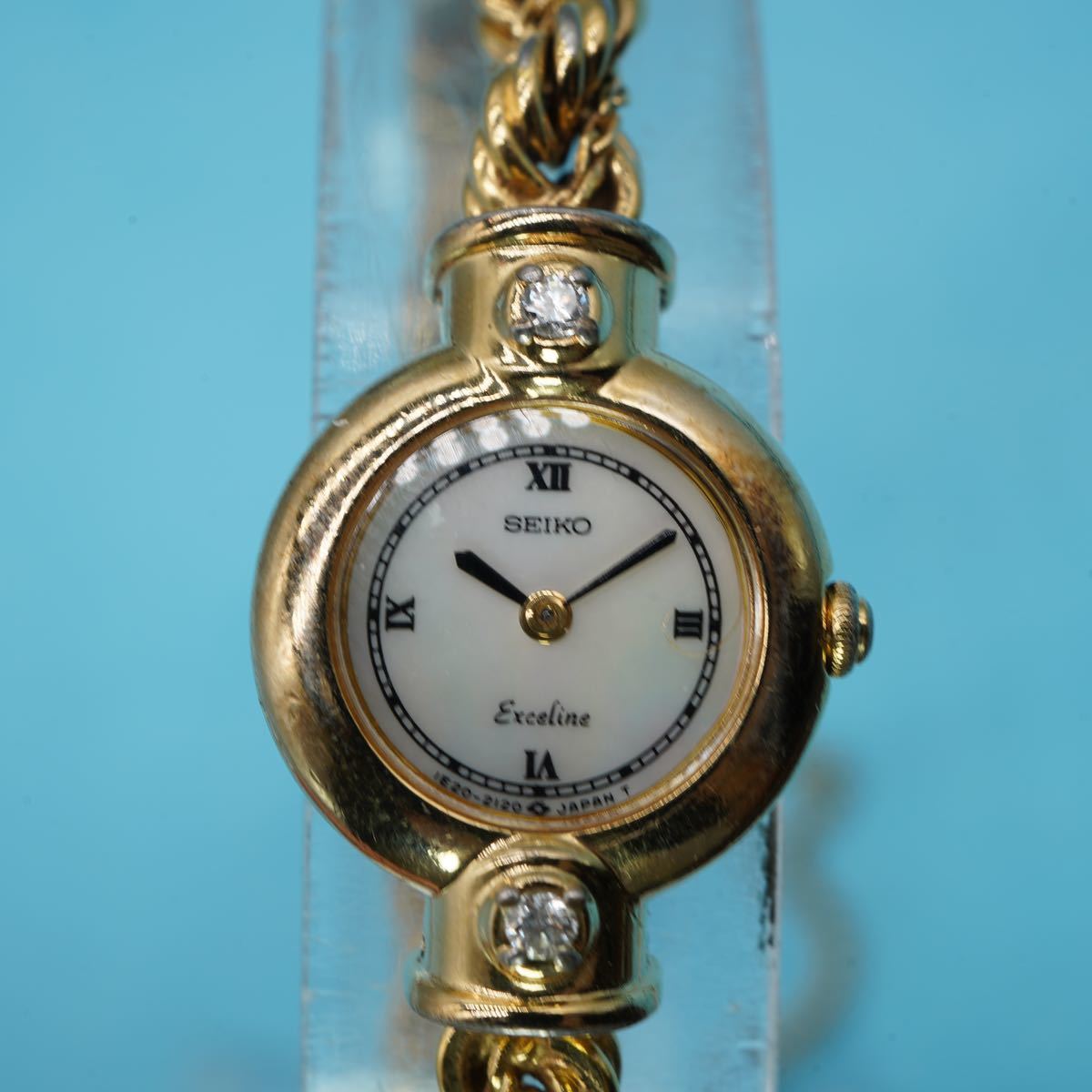 ✨SEIKO✨セイコー✨1E20-0690✨エクセリーヌ✨ゴールド✨腕時計✨ 16】訳あり セイコー SEIKO エクセリーヌ レディース 腕時計 1E20-0690