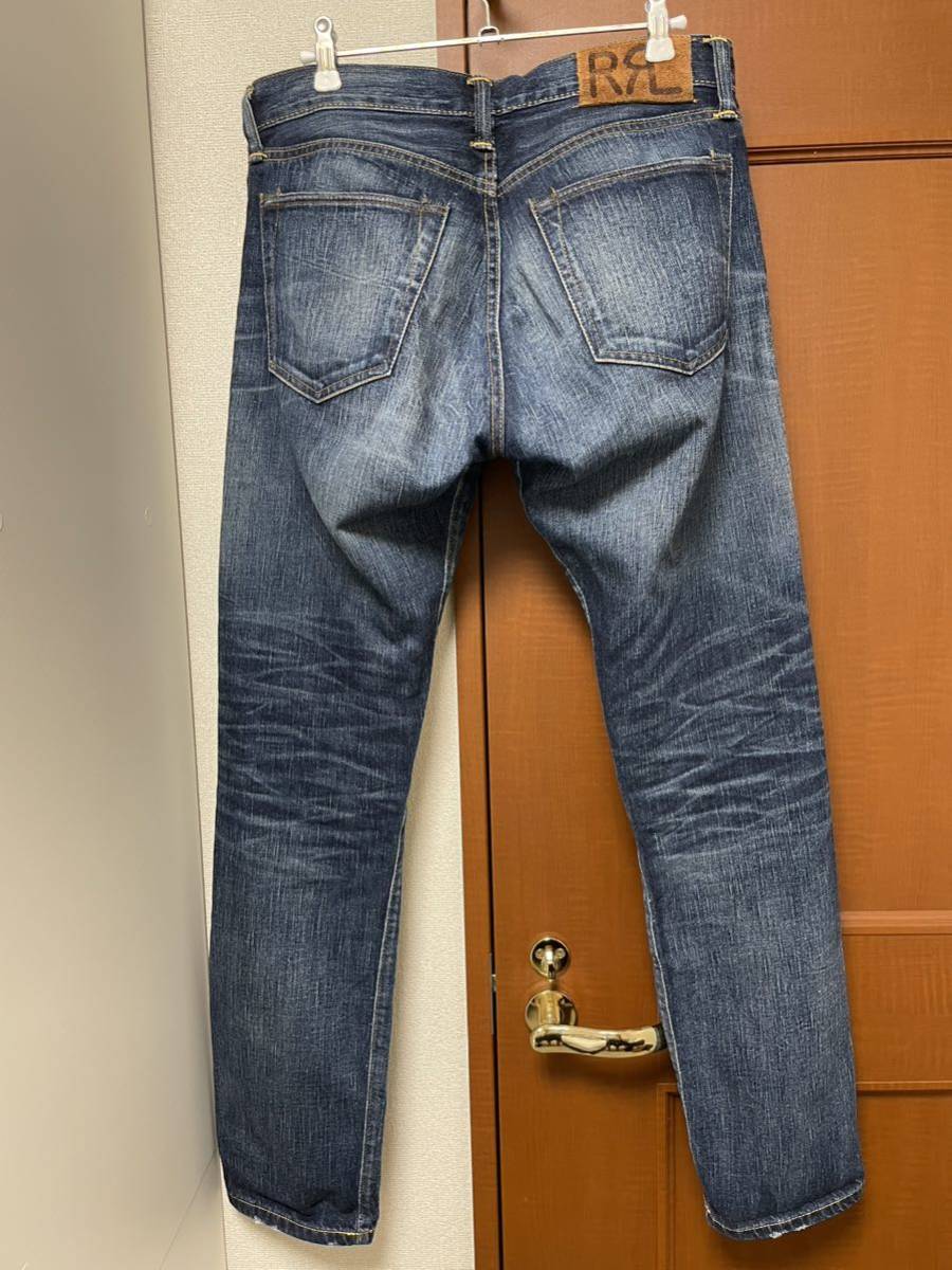 RRL スリムフィット セルビッジ ジーンズ デニム 29×30 検ラルフ