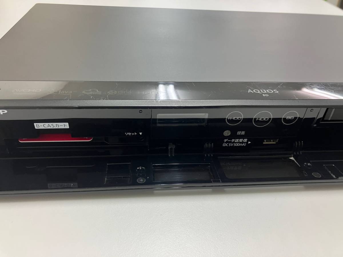 すぐ視聴♪SHARP BD-S580 Blu-rayレコーダー HDD500GB すぐに視聴