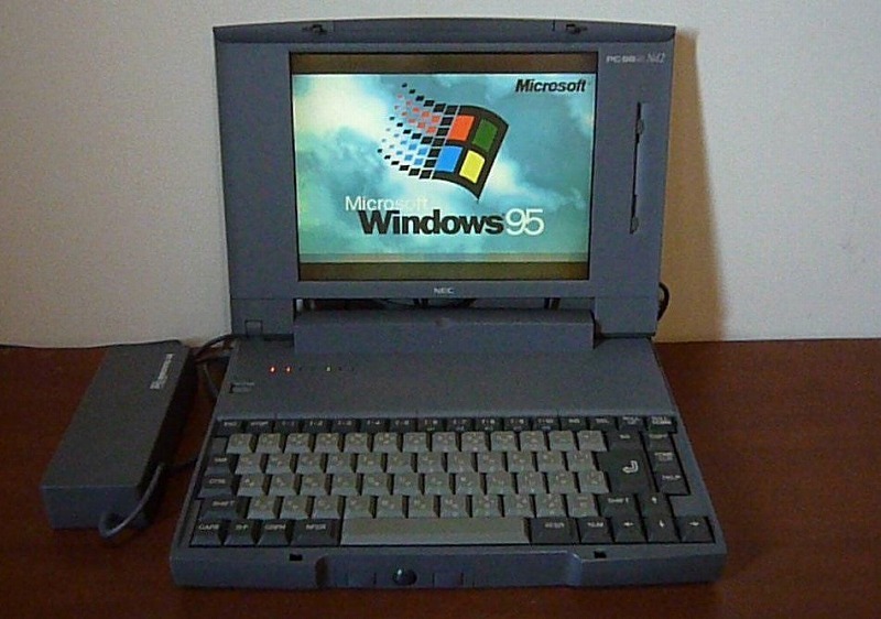 PC-9821 Nd2/3　FDD作動 Win95とMS-DOS 6.2（Win3.1）作動　ビープ音演奏