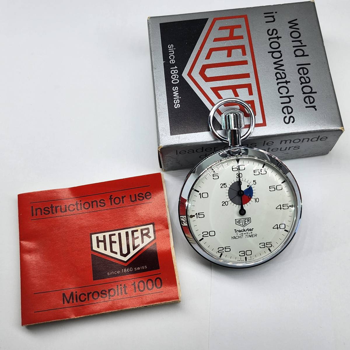Heuer Stopwatch Trackstar – Analog:Shift Trackmaster stopwatch 