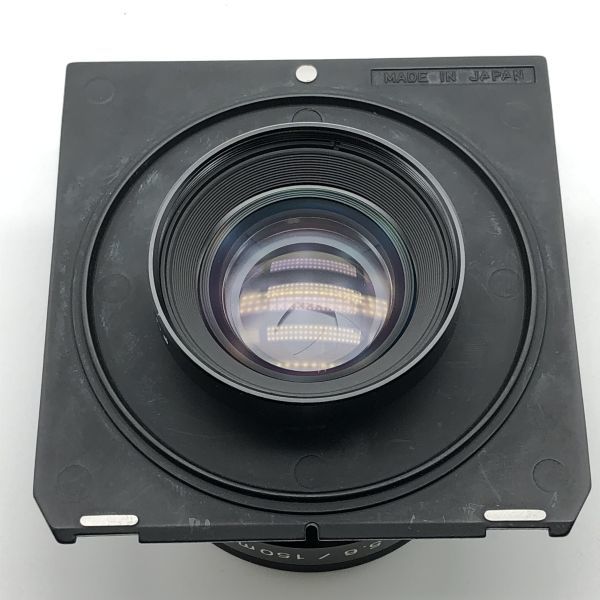 フジノン Fujinon-W 150mm f/5.6 大判カメラ用レンズ 6w79 CM FUJINON・W 1:5.6/150mm 動作確認済み【商品説明必読