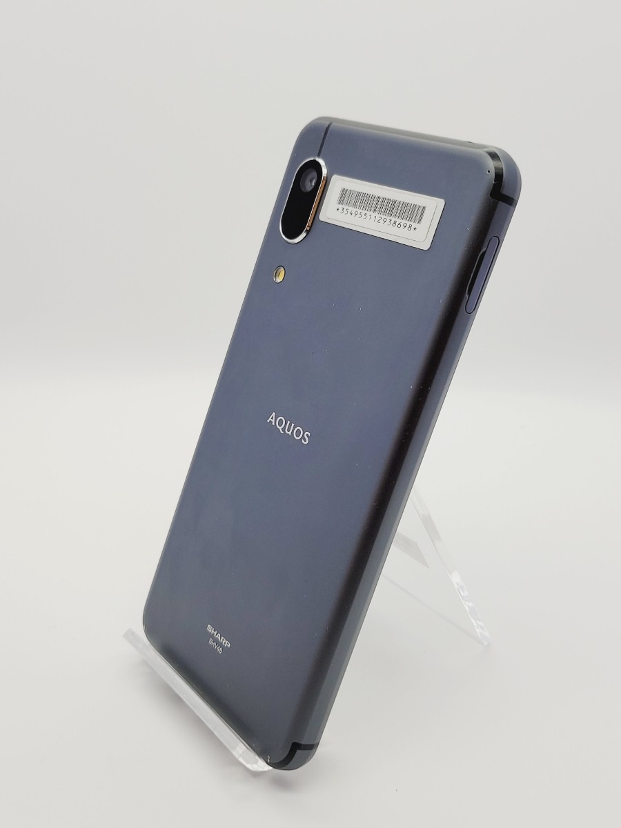 sense3 basic AQUOS シャープ 価格比較 ムスビー｜☆良品中古☆SHV48 中古　AQUOS sense3 basic SHV48　au ブラック【 SIMフリー　判定◯ 動作確認済】「FJ036」