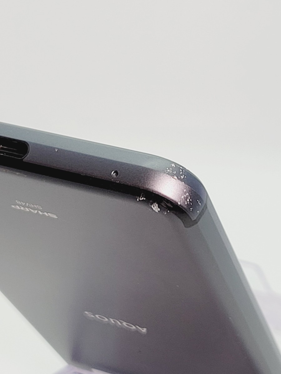 sense3 basic AQUOS シャープ 価格比較 ムスビー｜☆良品中古☆SHV48 中古　AQUOS sense3 basic SHV48　au ブラック【 SIMフリー　判定◯ 動作確認済】「FJ036」