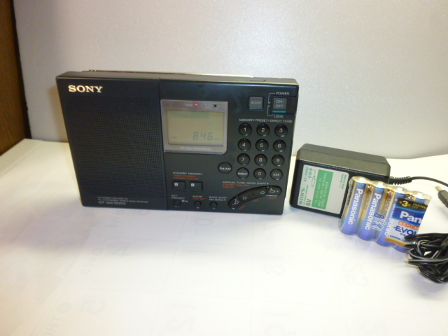 希少 SONY ICF-SW7600G ワールドバンド受信機 動作確認済み 希少 SONY