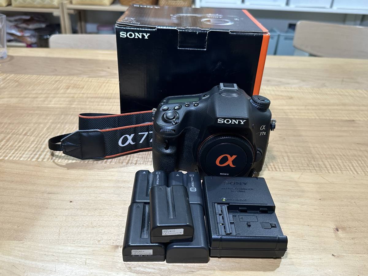 1円Start!!】SONY α77II(ILCA-77M2) ボディ オマケ付き!! ボディ SONY 