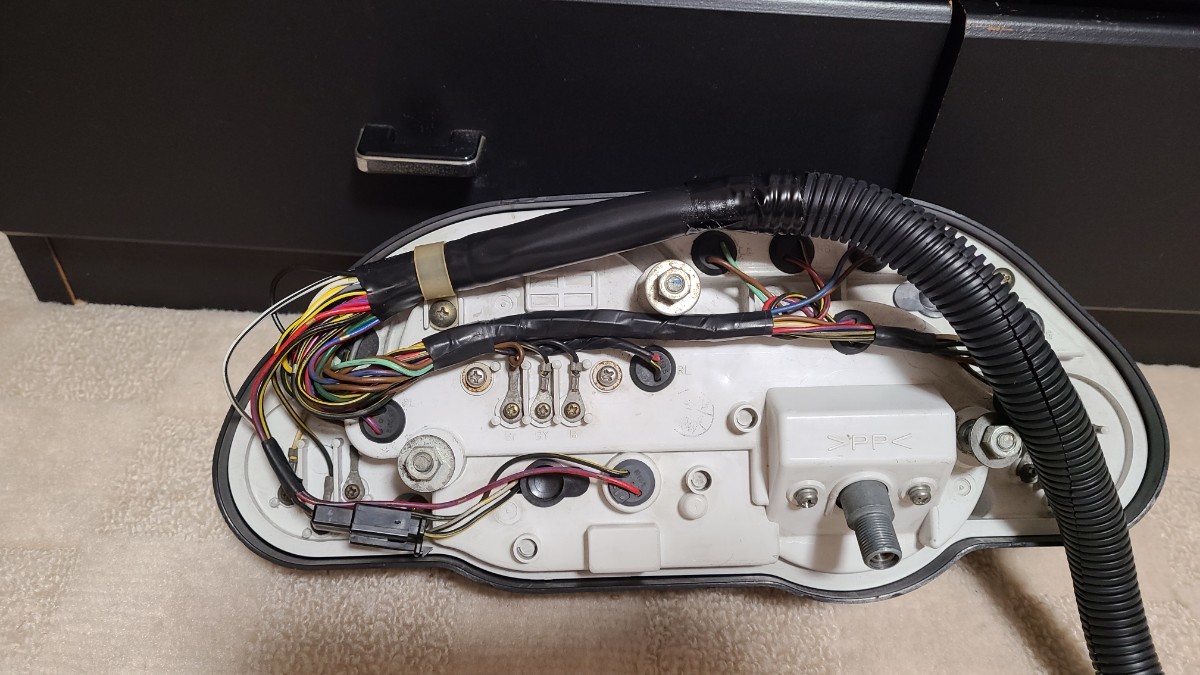 ZZR1100D スピード メーター GPZ900R 逆車用 配線加工 配線延長 ZZR1100D スピード メーター GPZ900R 逆車用 配線加工 配線延長