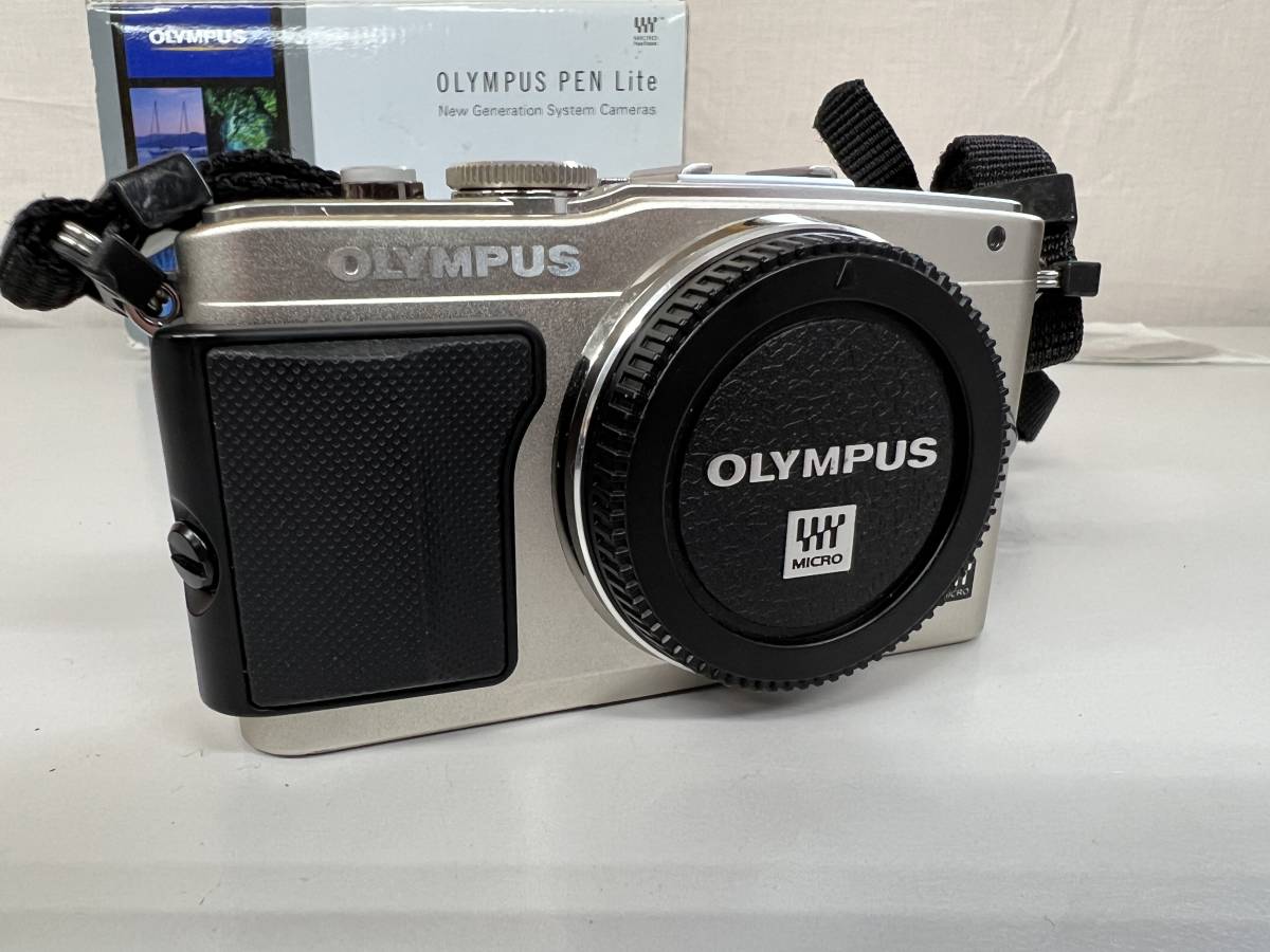 美品 OLYMPUS PEN Lite E-PL6 ボディ 元箱・付属品あり 【公式通販】