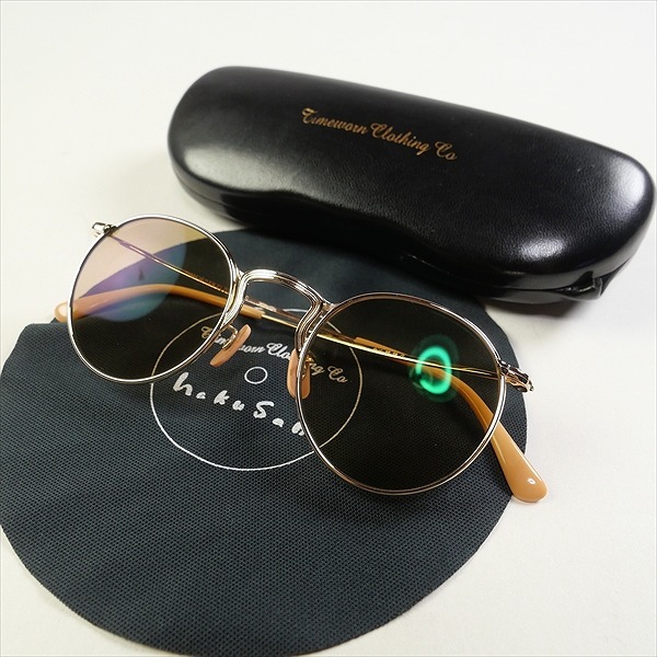 AtLast&Co TIMEWORN CLOTHING × 白山眼鏡 CLIP アットラスト Timeworn