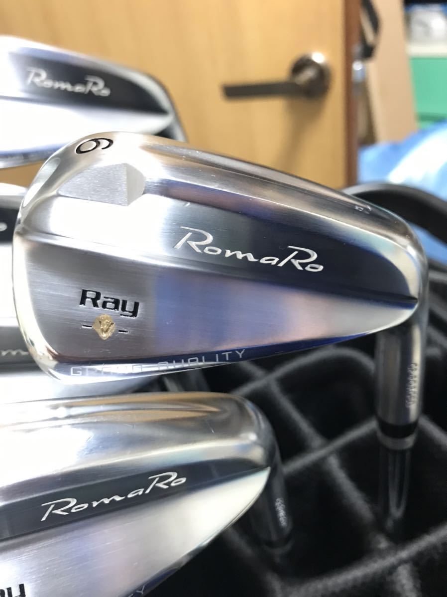 希少モデル.ロマロRay V　5～PW　希少スペックDG105(S200)シャフト　美品