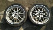 18インチアルミホイール　タイヤ付　2本セット