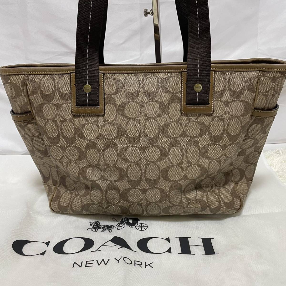 ✅【美品】　定価10万　メンテ済み　コーチ　トートバッグ　ビジネスバッグ　レザー 良品 定価10万 COACH コーチ トートバッグ ビジネスバッグ 大容量 A4