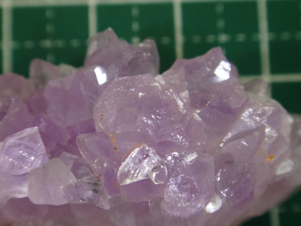 国産鉱物　紫水晶　新潟県三川鉱山産　