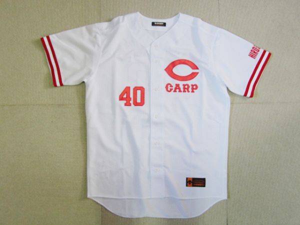広島カープ復刻ユニフォーム（プロタイプモデル）89-95ホーム