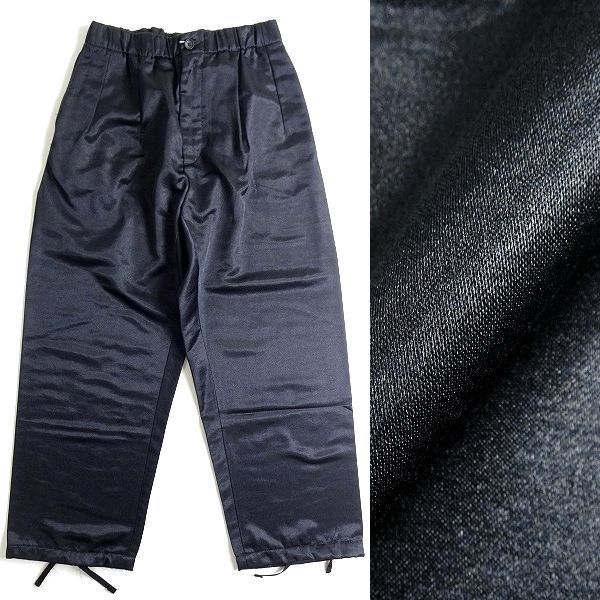 ENGINEERED GARMENTS エンジニアド ガーメンツ 新品 定3.3万 USA製 コットン混サテン バル―ンパンツ イージーパンツ XS ▲100▼bus8894b
