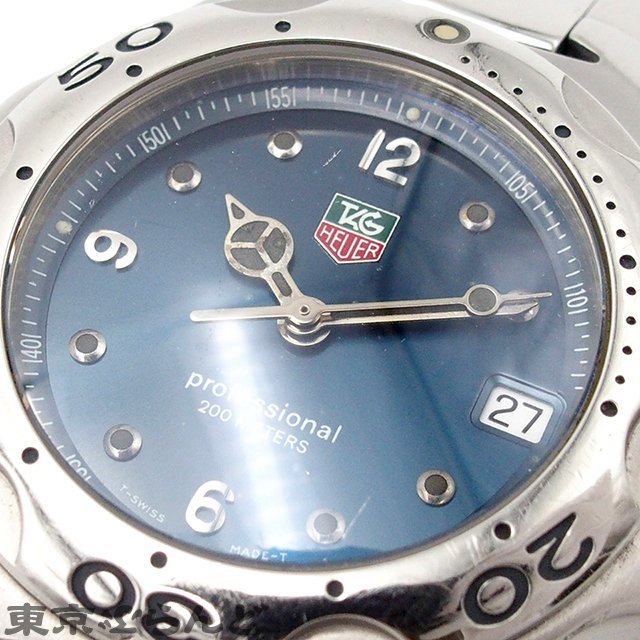 し*も様 稼働品／タグホイヤー／キリウム／WL1213／ボーイズ／文字盤はネイビ し*も様 稼働品／タグホイヤー／キリウム／WL1213／ボーイズ／文字盤は