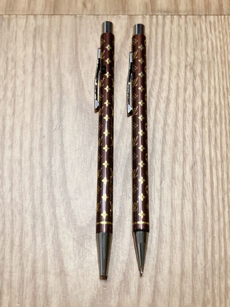 ルイヴィトン(柄) シャープペンシル ボールペン 2本セット