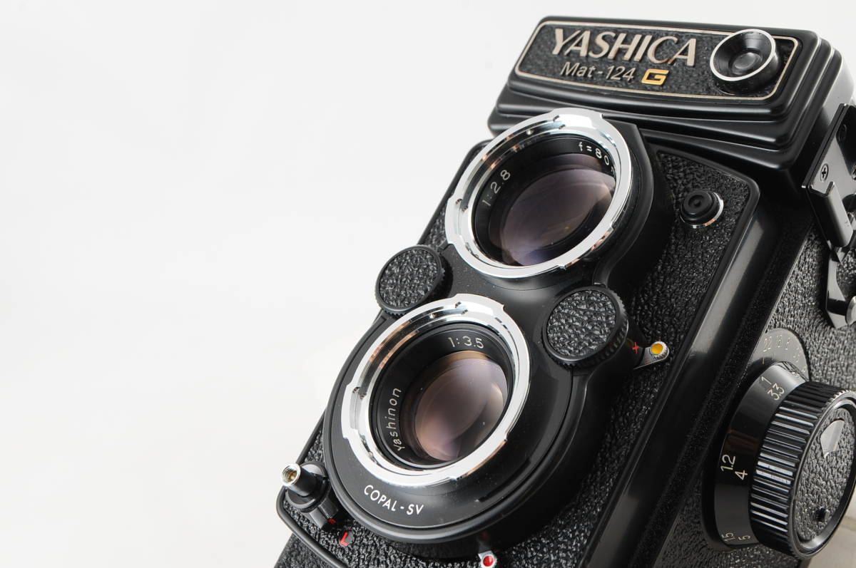 ☆超美品☆ YASHICA MAT-124G 80m F3.5 二眼レフ かび・くもり