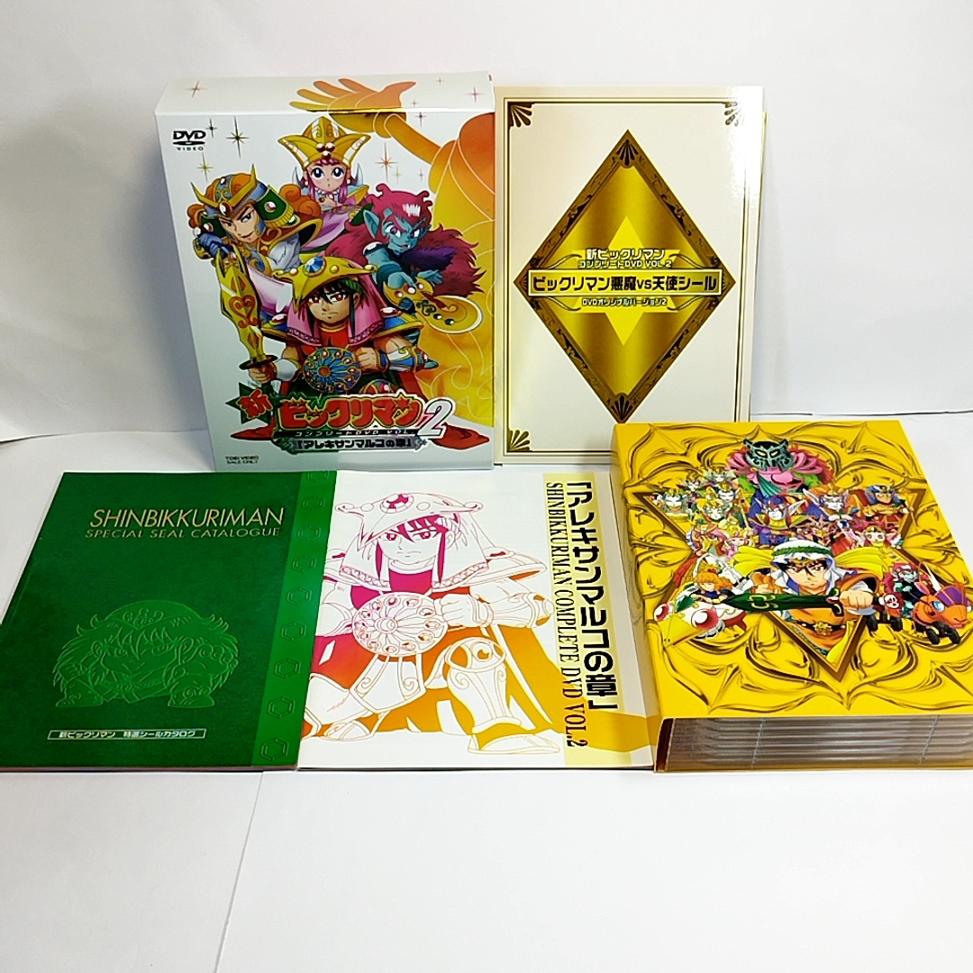 新ビックリマン☆コンプリートDVD1・2セット☆VOL.1『ピア・マルコの