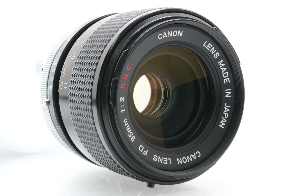 Canon FD 35mm f⁄2 F2 S.S.C. SSC Wide Angle Lens #3979 | eBay UK