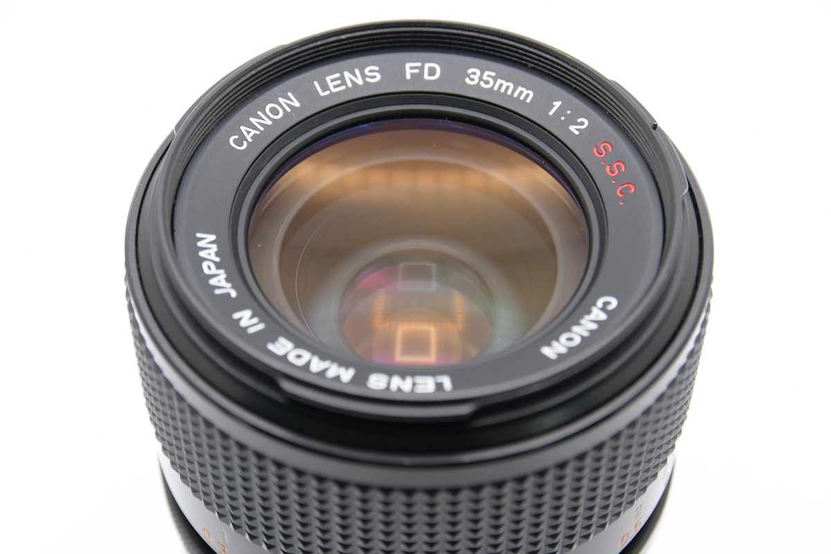 Canon FD 35mm f⁄2 F2 S.S.C. SSC Wide Angle Lens #3979 | eBay UK