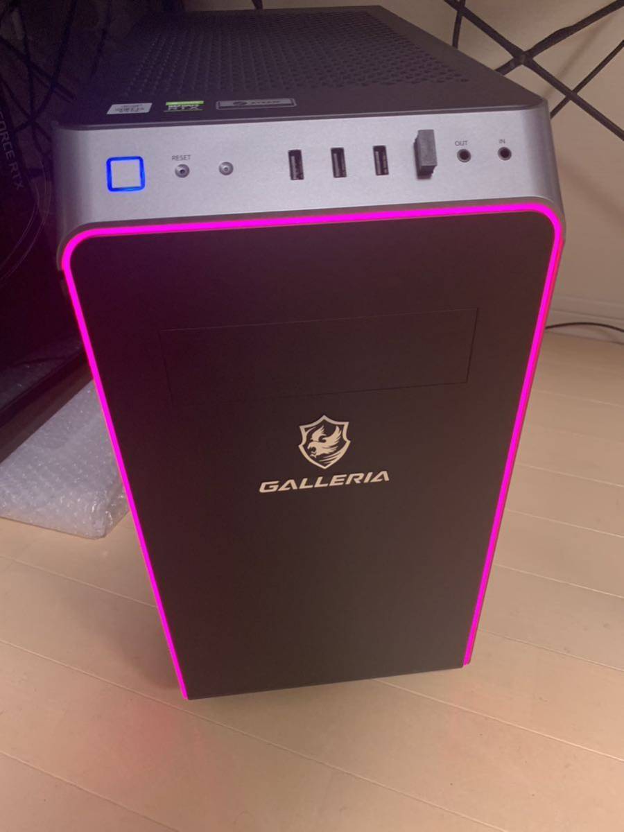 ☆ガレリア GALLERIA ゲーミングPC RM5C-R60S i5-10400F RTX2060SUPER 