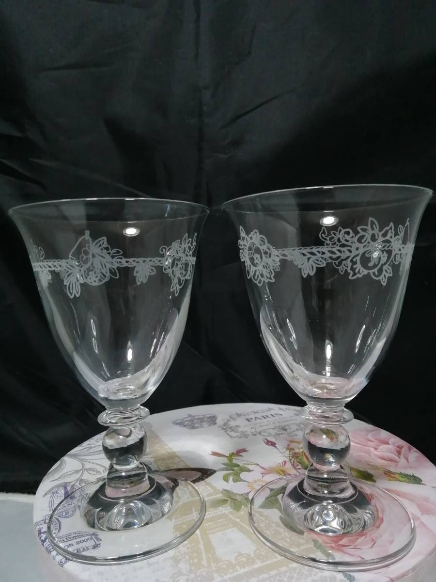 美品◇自宅保管 ウェッジウッド フェスティビティ ワイン グラス WEDGWOOD